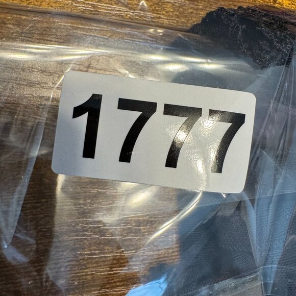 Victorias Secret Black Sheer Mesh Polka Dot Short Sleeve Top Size‎ M Whimsigoth - Picture 7 of 7